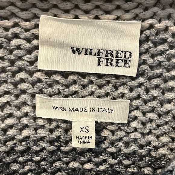 Wilfred Free Hosk Striped Chunky Knit Cardigan - Picture 5 of 5